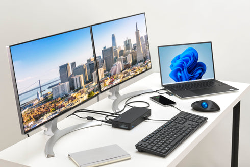 SD4781P EQ USB-C® & USB-A Dual 4K Docking Station with 100W Power Delivery