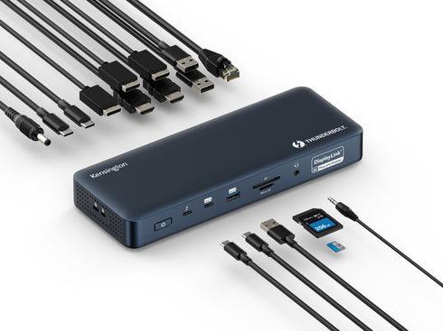 SD5900T EQ Thunderbolt™ 4 Quad 4K 40Gbps Dock with DisplayLink® Technology