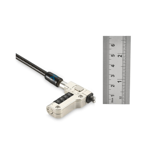 Slim N17 2.0 Combination Laptop Lock for Wedge-Shaped Slots