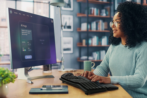 Pro Fit™ Ergo KM620-RC Wireless Rechargeable EQ Desktop Set
