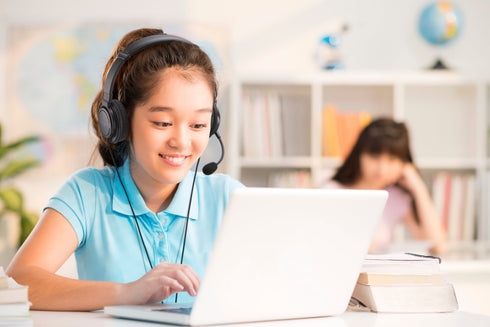 Classic EQ USB-C Headset with Mic and Volume Control