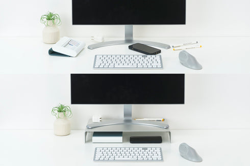 Ultra-Slim Aluminum Monitor Stand