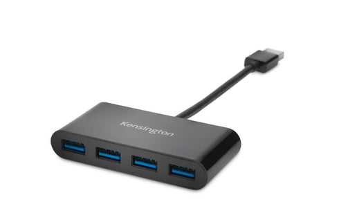 Kensington UH4000 USB 3.0 4-Port Hub for Windows and Mac