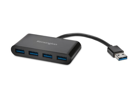 Kensington UH4000 USB 3.0 4-Port Hub for Windows and Mac