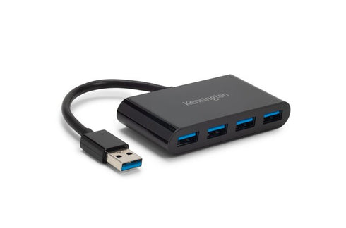 Kensington UH4000 USB 3.0 4-Port Hub for Windows and Mac