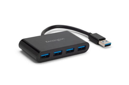 Kensington UH4000 USB 3.0 4-Port Hub for Windows and Mac