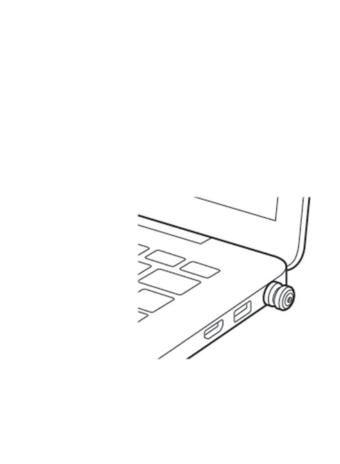 ClickSafe® N17 Security Anchor for Wedge-Shaped Slot