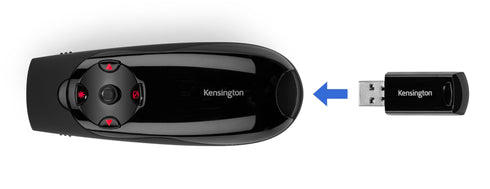 Expert™ Wireless Presenter with Laser Pointer & Cursor Control