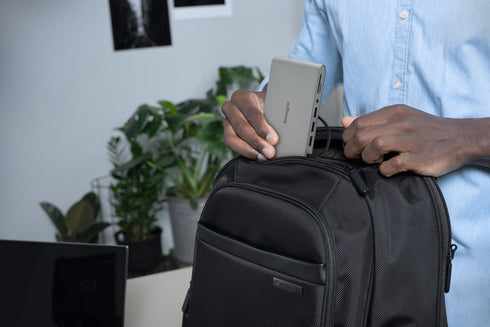 UH1440P USB-C 5Gbps Dual Video Driverless Mobile Dock – 85W Pass-Through Power – DP/HDMI/VGA