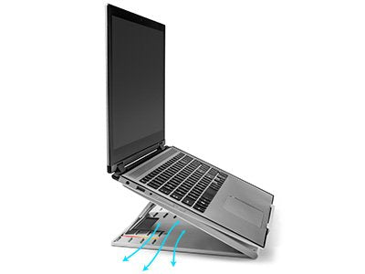 SmartFit® Easy Riser™ Go Adjustable Ergonomic Laptop Riser and Cooling Stand - Large