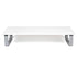 Slim Extra Wide Monitor Stand White