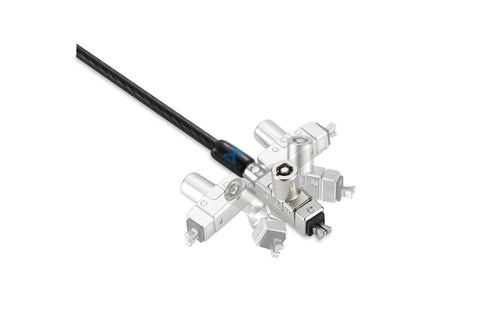 Slim N17 2.0 Keyed Dual Head Laptop Lock for Wedge-Shaped Slots