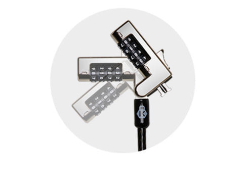 Slim NanoSaver® Serialised Combination Laptop Lock - 25 pack