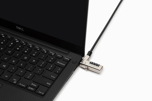 Slim N17 Combination Laptop Lock for Wedge-Shaped Slots