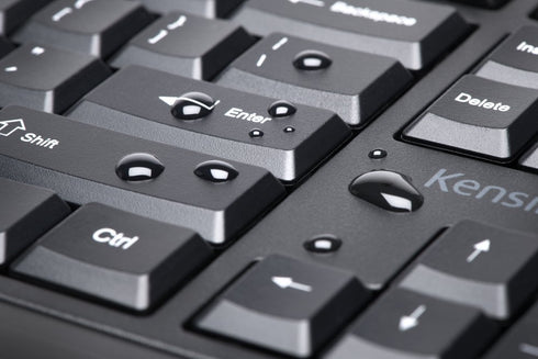 Pro Fit® Low-Profile Wireless Keyboard with Spill-Proof Keyboard with Multimedia Keys & AES Encryption