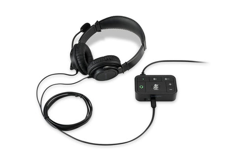 Universal 3-in-1 Pro Audio Headset Switch