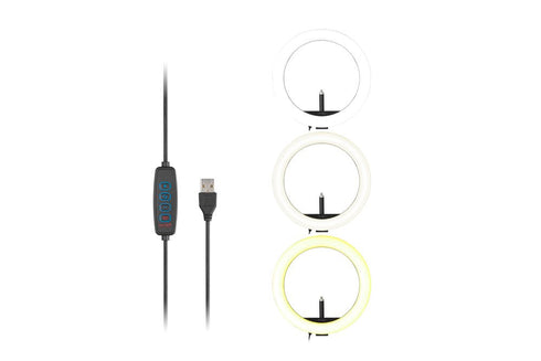 L1000 Bicolour Ring Light with Webcam Mount