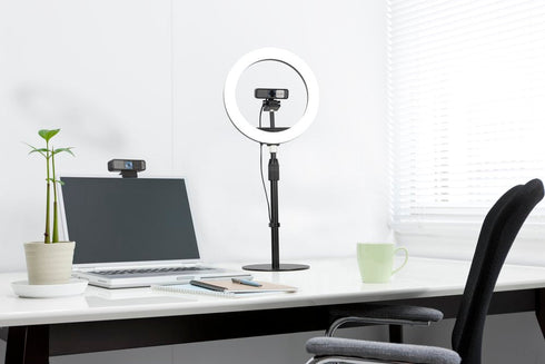 L1000 Bicolour Ring Light with Webcam Mount
