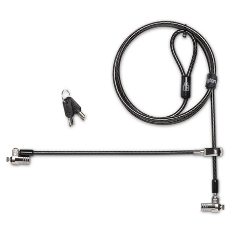 MicroSaver® 2.0 Keyed Twin Laptop Lock