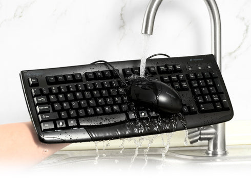 Pro Fit® Washable Wired Keyboard & Mouse