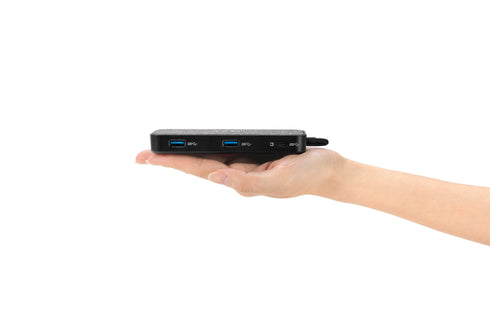 SD1650P USB-C Single 4K Portable Docking Station with 100W Power Pass-Through