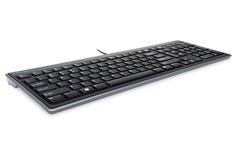 Slim Type Wired USB Keyboard with Quiet Keys