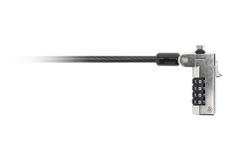 Slim N17 Serialised Combination Laptop Lock for Wedge-Shaped Slots