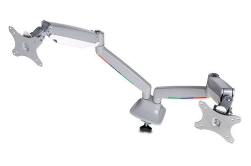 SmartFit® One-Touch Height Adjustable Dual Monitor Arm