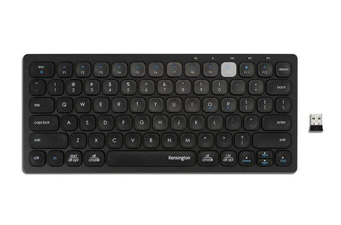 Multi-Device Dual Wireless Compact Keyboard