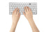 Multi-Device Dual Wireless Compact Keyboard