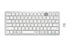 Multi-Device Dual Wireless Compact Keyboard