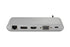 UH1440P USB-C 5Gbps Dual Video Driverless Mobile Dock – 85W Pass-Through Power – DP/HDMI/VGA