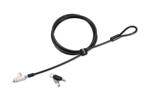 Slim N17 2.0 Keyed Laptop Lock for Wedge-Shaped Slots