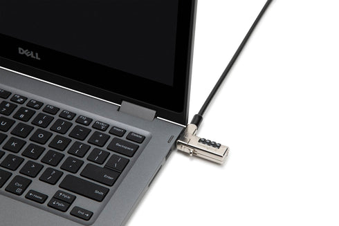 Slim N17 Serialised Combination Laptop Lock for Wedge-Shaped Slots 25-Pack