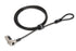Slim N17 Serialised Combination Laptop Lock for Wedge-Shaped Slots 25-Pack