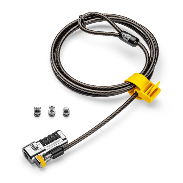 ClickSafe® Universal Combination Laptop Lock – Master Coded
